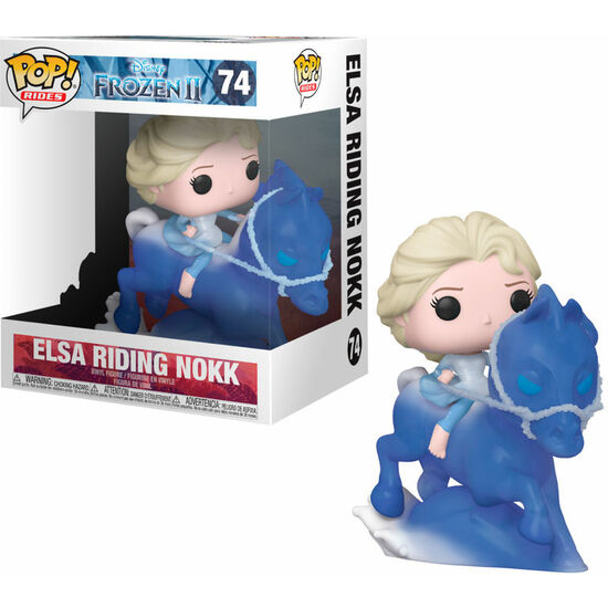 Figura Pop Disney Frozen 2 Elsa Riding Nokk