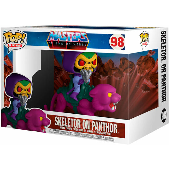 Figura Pop Masters Of The Universe Skeletor On Panthor