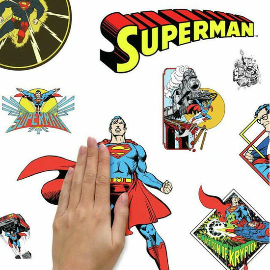 VINILO DECORATIVO SUPERMAN DC COMICS