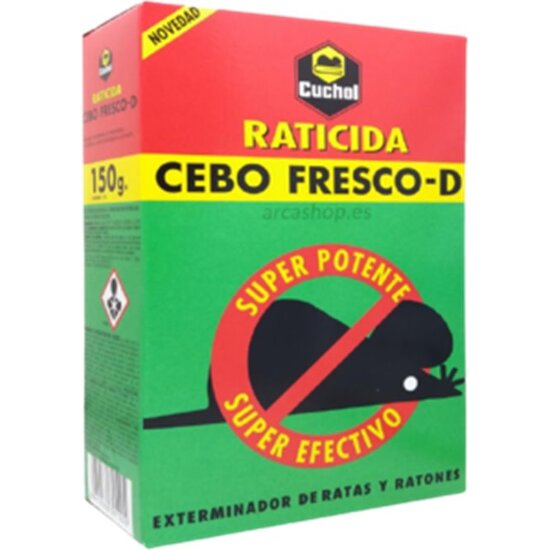 Raticida Cuchol Cebo Fresco 150gr