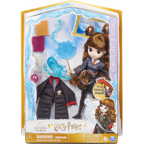 Muñeca Hermione Efectos Patronus Harry Potter Wizarding World