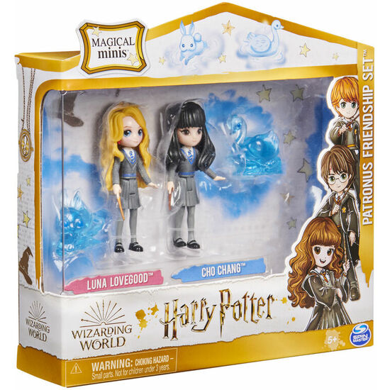 BLISTER FIGURAS MAGICAL MINIS LUNA LOVEGOOD AND CHO CHANG HARRY POTTER WIZARDING WORLD