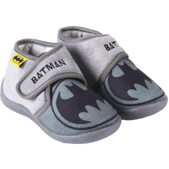 Zapatillas De Casa Media Bota Batman Gray