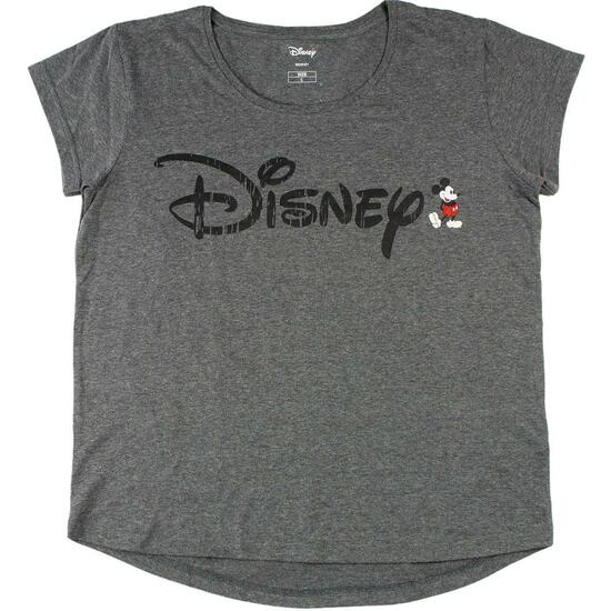 Camiseta Corta Premium Acid Wash Single Jersey Disney