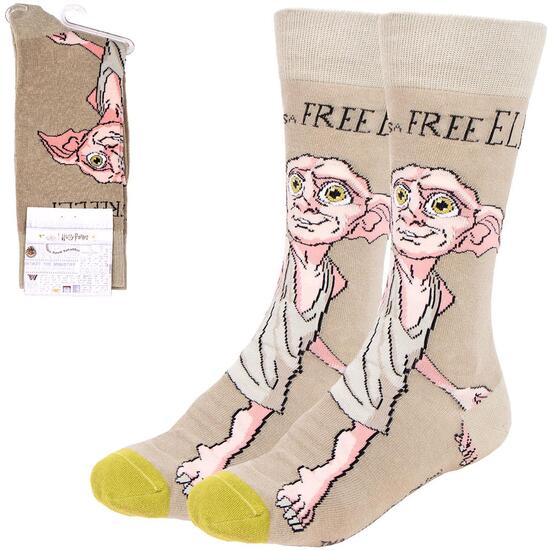 CALCETINES HARRY POTTER DOBBY BEIGE