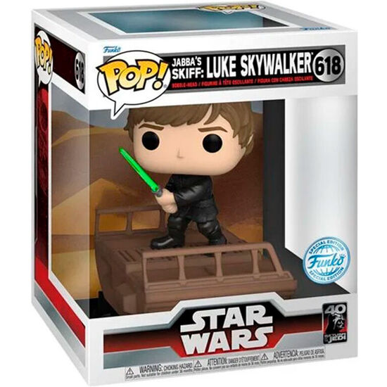 Figura Pop Deluxe Star Wars Luke Skywalker Exclusive