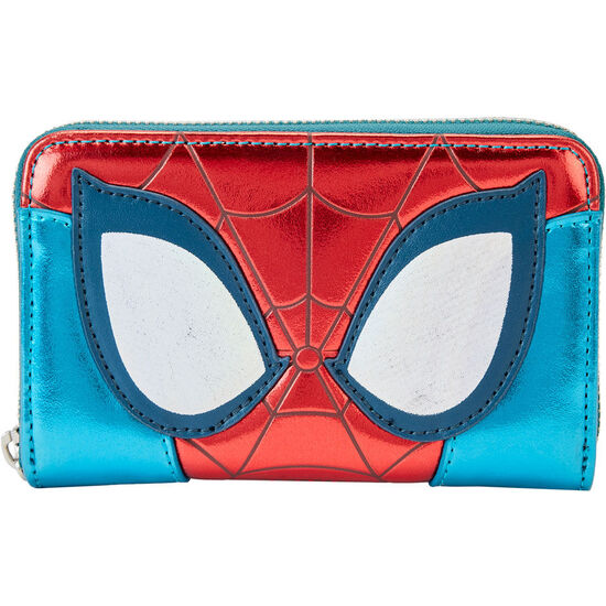 Cartera Metallic Spiderman Marvel Loungefly