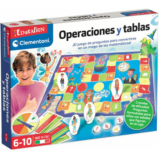 APRENDE OPERACIONES Y TABLAS ESPAÑOL