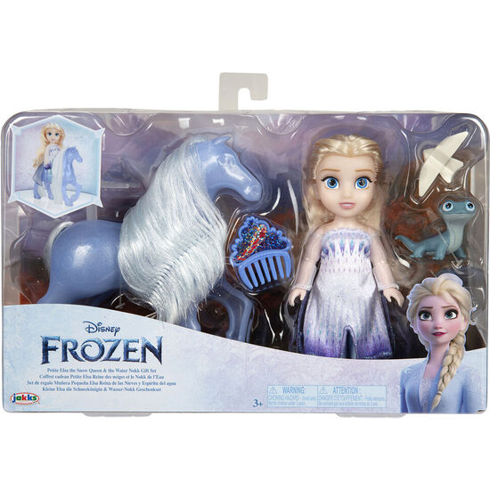 Muñeca Elsa + Nokk Frozen 2 Disney 15cm