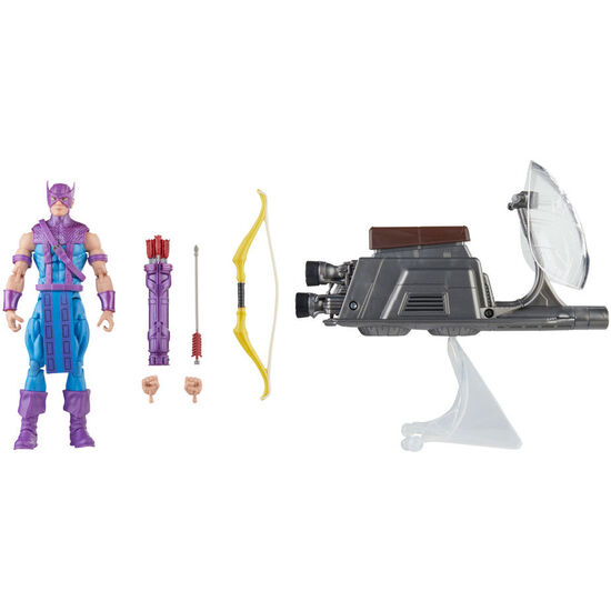 FIGURA HAWKEYE WITH SKY-CYCLE BEYOND EARTHS MIGHTIEST LOS VENGADORES AVENGERS MARVEL 15CM