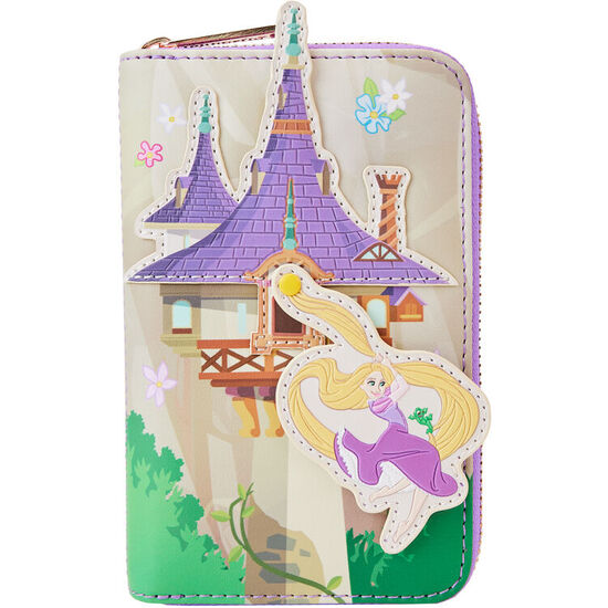 CARTERA SWINGING FROM THE TOWER TANGLED RAPUNZEL SWINGING FROM THE TOWER DISNEY LOUNGEFLY