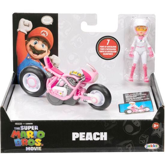 Figura Peach Kart La Pelicula Mario Kart 7cm