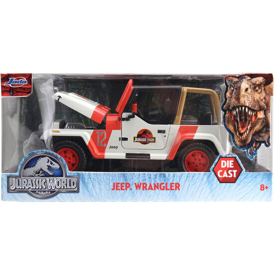 Coche Jeep Wrangler Jurassic Park 1/24