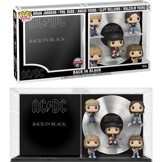 Figuras Pop Album Deluxe Acdc Back In Black Exclusive
