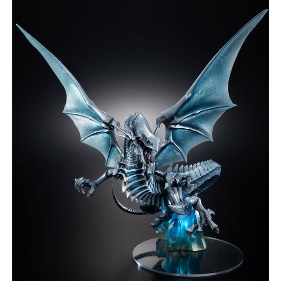 Figura Blue Eyes White Dragon Duel Monsters Art Works Holographic Edition Yu-gi-oh! 28cm
