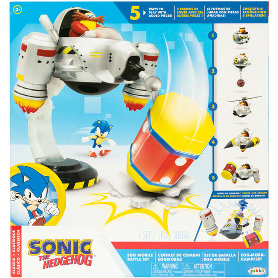 Set De Batalla Egg Mobbile Sonic The Hedgehog
