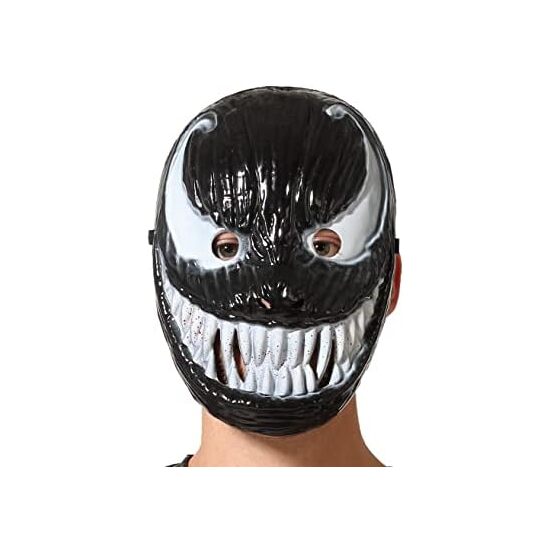 Mascara Halloween Monstruo Negro