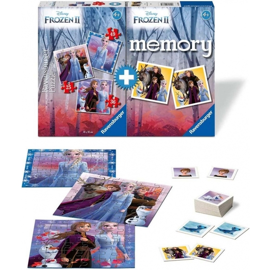 FROZEN PACK MEMORY+PUZZLE TRIPLE