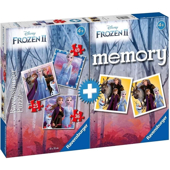FROZEN PACK MEMORY+PUZZLE TRIPLE
