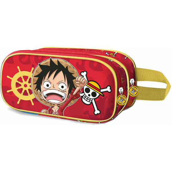 Portatodo 3d Luffy One Piece Doble