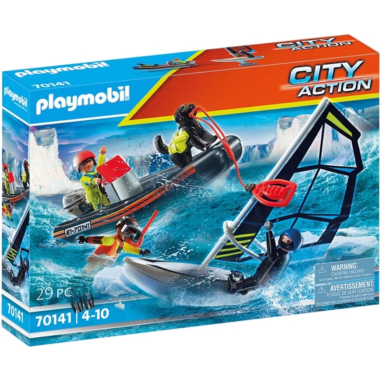 Playmobil City Rescate Polar Con Bote
