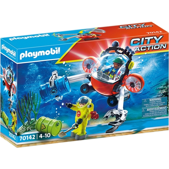 Playmobil City Operac.medioambiente+bote
