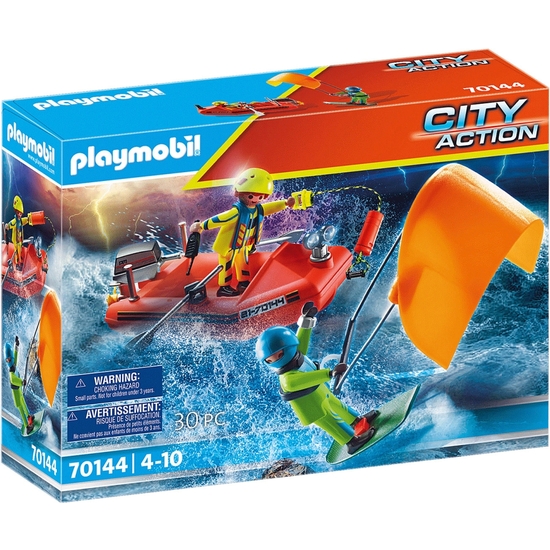 Playmobil City Rescatemarítimokitesurfer