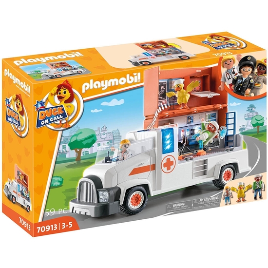 Playmobil Duck Camión Ambulancia