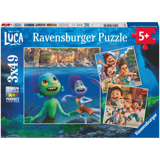 Puzzle Luca Disney 3x49pzs
