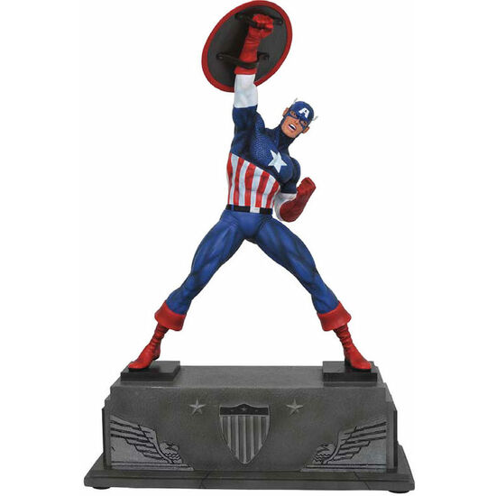 Estatua Resina Capitan America Marvel 30cm