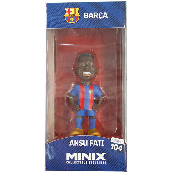 Figura Minix Ansu Fati Fc Barcelona 12cm