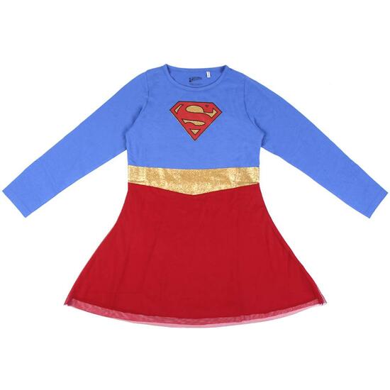 Vestido Single Jersey Tutu Superman Red