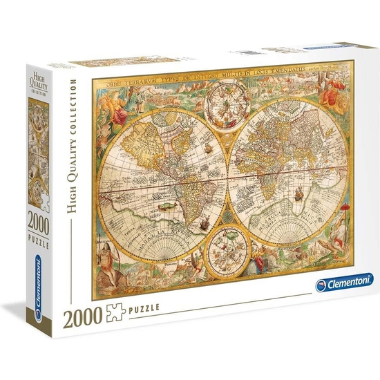 Puzzle 2000 Piezas Mapa Antiguo