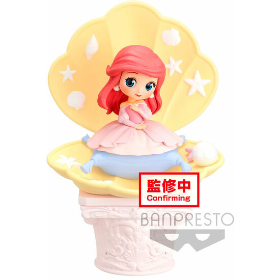 Figura Ariel Ver.b Pink Dress Style Disney Characters Q Posket 12cm