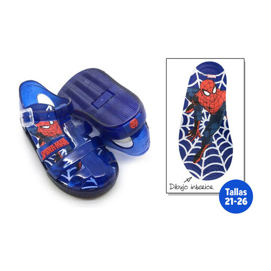 Zapatillas Verano Infantil Spiderman Talla 22