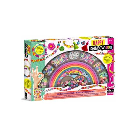 Set Pulseras Happy Rainbow 300 Bead