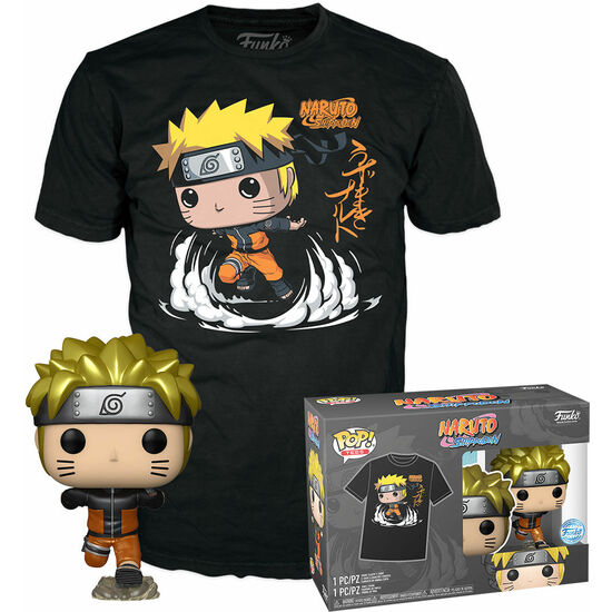 Set Figura Pop & Tee Naruto Shippuden Exclusive