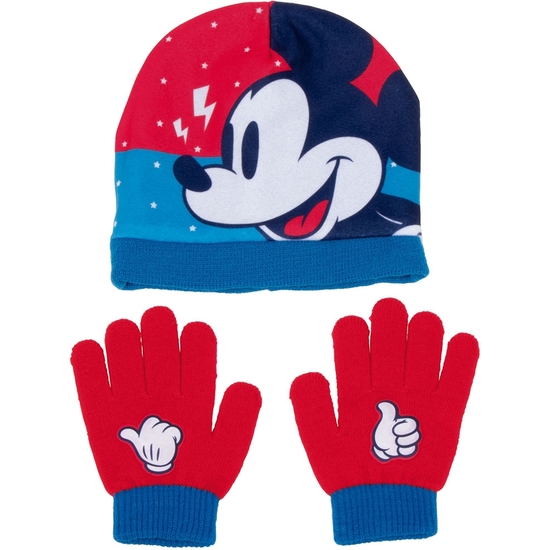 MICKEY MOUSE SET GORRO Y GUANTE
