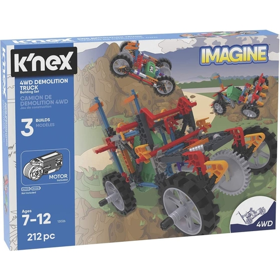 Knex Imagine Camión Demolición 212pzas