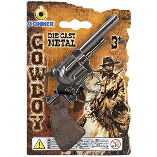 Pistola Cow-boy Metal 14 Cm