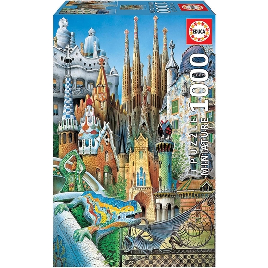 Puzzle Educa 1000 Pzas Collage Gaudí