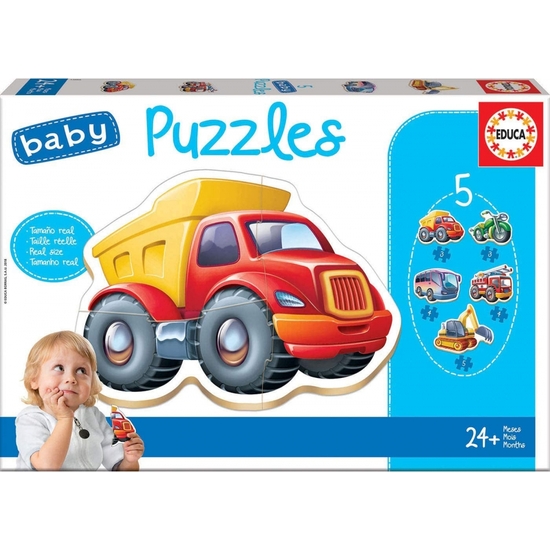 Baby Puzzle Vehículos