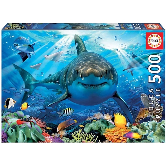 Puzzle Educa 500 Pzas Gran Tiburón