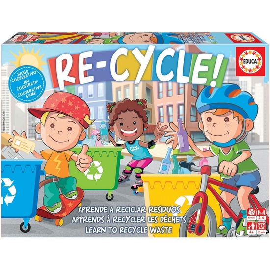 Juego Re-cicle Aprende A Reciclar+4años