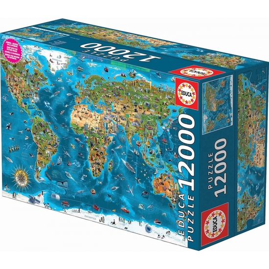 Puzzle Educa 12000p Maravillas Del Mundo