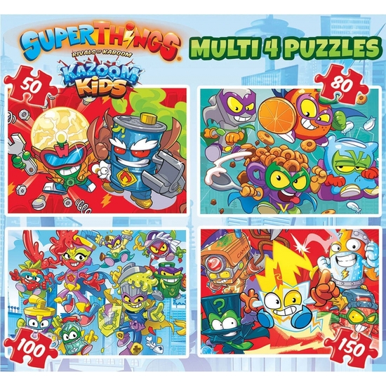 SUPERTHINGS MULTIPUZZLE 50-80-100-150PZ