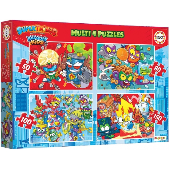 SUPERTHINGS MULTIPUZZLE 50-80-100-150PZ
