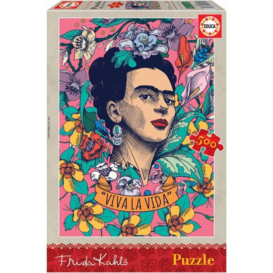 Puzzle Educa 500 Pzas Frida Kahlo
