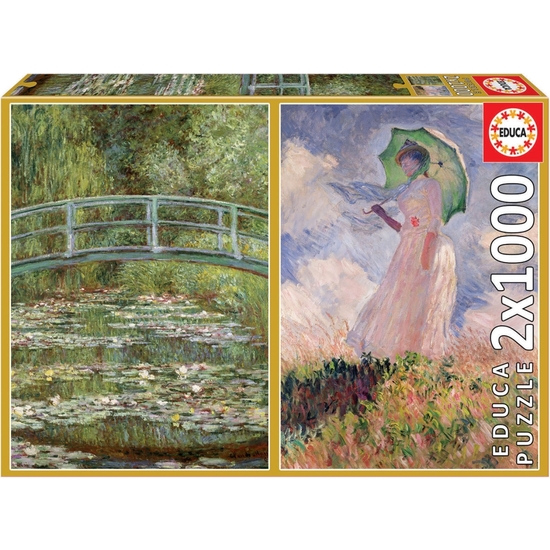 Puzzle Educa 2x1000 Monet