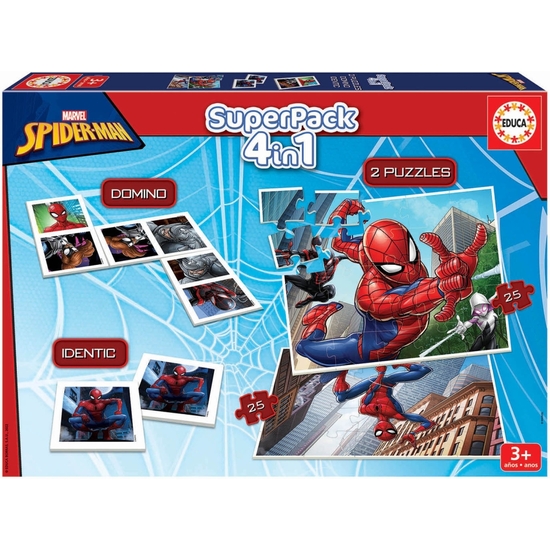 SPIDERMAN SUPERPACK 4 JUEGOS EN 1